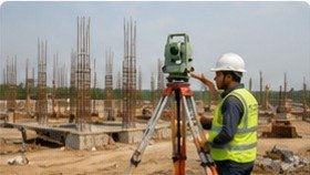 Total Station construction setting out