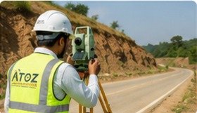 Professional Total Station field survey